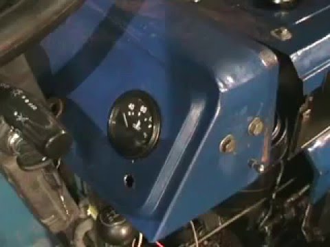 Видео: датчик температуры  , для мини трактора