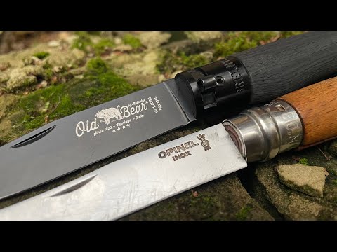 Видео: Old Bear та Opinel порівняння класичних ножів