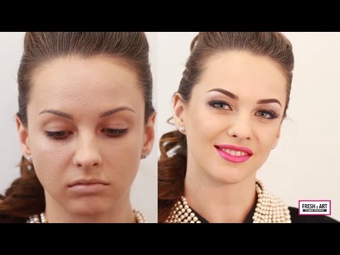 Видео: Как влюбить в себя клиента. Вечерний макияж. Коммерческий смоки айс (smoky eyes). Урок №44