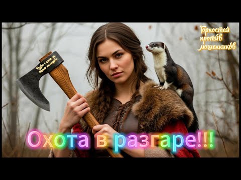 Видео: Горностай против мошенников. Охота на холодных и нехороших людишек.
