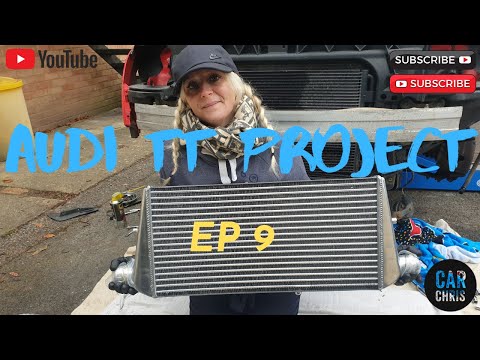 Видео: AUDI TT MK1 установка дешевого фронтального интеркулера (эпизод 9)