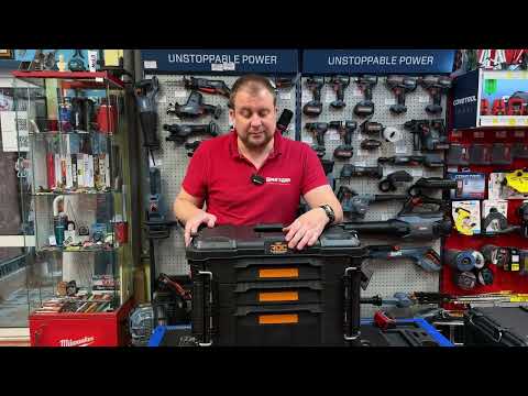 Видео: Ящик для инструментов Keter Pro Gear 2 Drawers 2+1 17212468