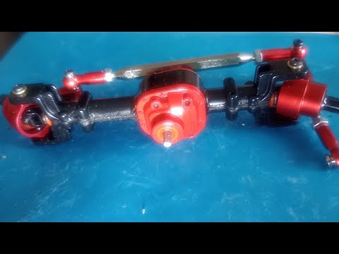 Видео: RC Собираем MN прямые мосты. 12 масштаб. Передний мост- особенности.