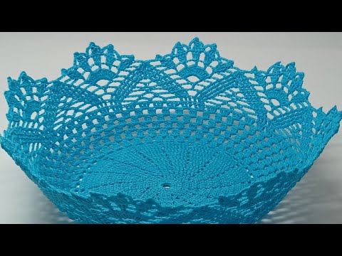 Видео: Ваза крючком.  / Вазочка. Первая часть.