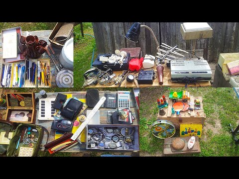 Видео: Барахолка на даче. Что нашли ценное? Антиквариат, старинные вещи времён СССР и не только ч.2
