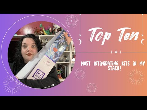 Видео: Десять самых пугающих наборов в моей коллекции! | Алмазная живопись