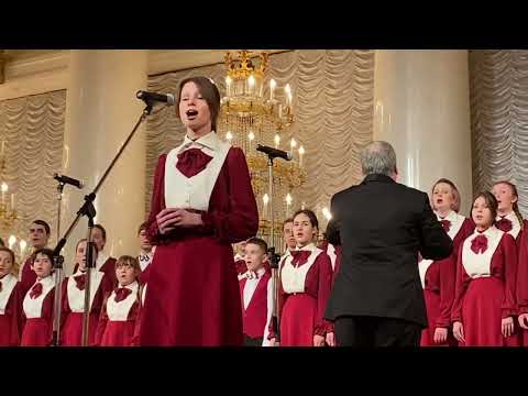 Видео: «Маленький принц», муз. Таривердиев, Большой Детский Хор имени Попова. Колонный зал Дома Союзов