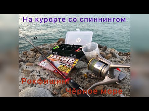 Видео: На курорт со спиннингом! Чёрное море и окунёвые снасти.