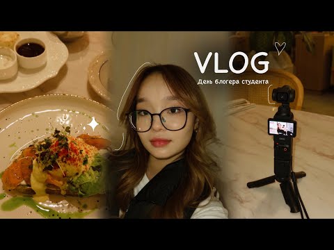 Видео: VLOG | день студента блогера