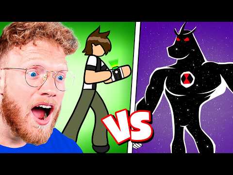 Видео: Реакция БЕКБРОС на «БЕН 10 против ЧУЖОГО X»