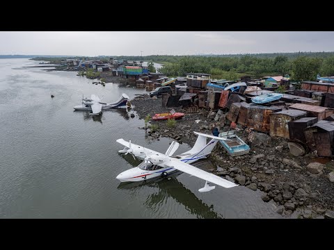 Видео: Суровый Норильск. Заправка на реке через Яндекс Такси. Плато Путорана, озеро Лама