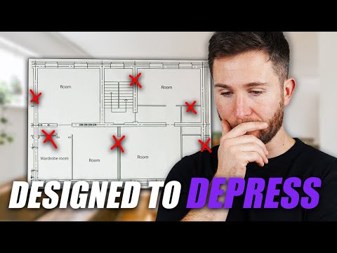 Видео: Вредит ли планировка вашего дома вашему психическому здоровью? (Предупреждение архитектора)