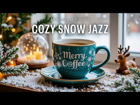 Видео: Уютный Зимний Джаз ~ Расслабляющая Босса Нова для Кофейни в Снежный День