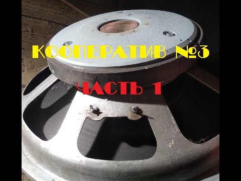 Видео: Динамики 15" клон EVM (КООПЕРАТИВ №3) Ч.1