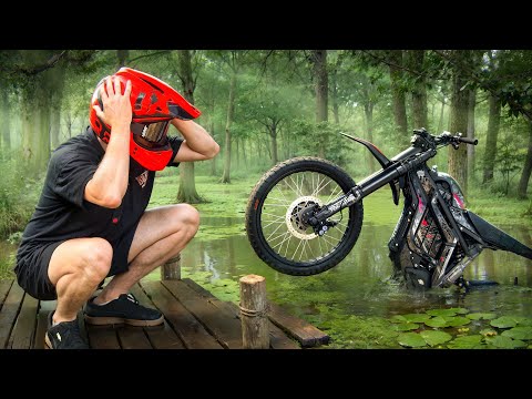 Видео: УТОПИЛ ЭЛЕКТРОБАЙК и... Вот что случилось