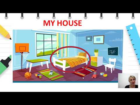 Видео: II одделение - Англиски јазик - Предмети во домот