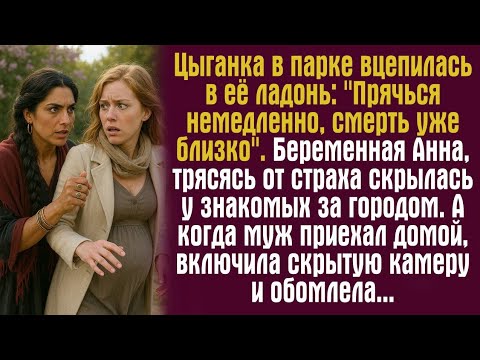 Видео: Цыганка в парке вцепилась в её ладонь: "Прячься немедленно, смерть уже близко". Беременная Анна...
