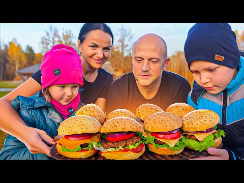 Видео: УСАДЬБА переходит на зимний режим. Готовим бургеры, реставрируем, ухаживаем, меняем рацион.