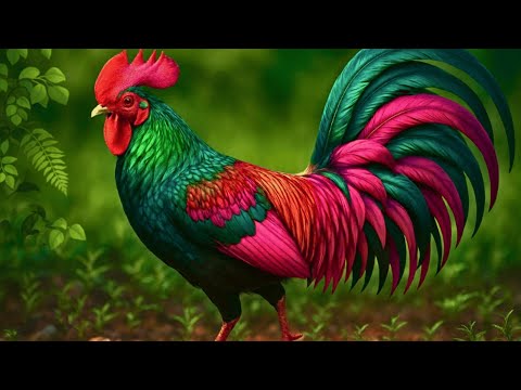 Видео: Петухи, которых Бог создал слишком совершенными