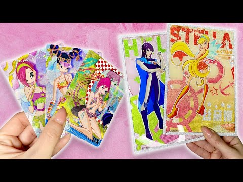 Видео: Редкие карточки Винкс 💖 Распаковка посылок Winx Club из Китая