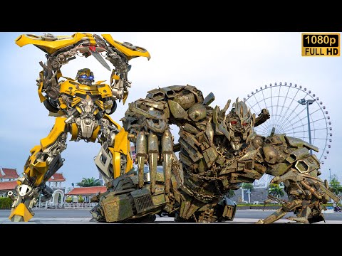 Видео: Трансформеры Последний рыцарь № 2024 - Шмель против Мегатронского финального боя | Paramount Picture