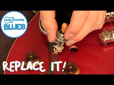 Видео: Как заменить переключатель выбора звукоснимателей Gibson ES 335 или Epiphone Dot