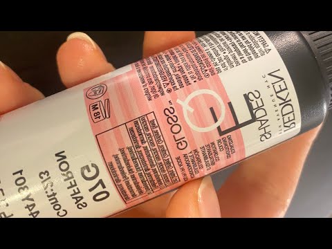 Видео: Краска, которая не портит волосы, Redken eq gloss