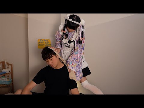 Видео: Горничная сделала мне массаж всего тела, и это было великолепно | Нагоя