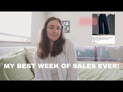Видео: Что продали на eBay и Poshmark на этой неделе с выгодой! ЛУЧШИЕ ПРОДАЖИ ЗА НЕДЕЛЮ!