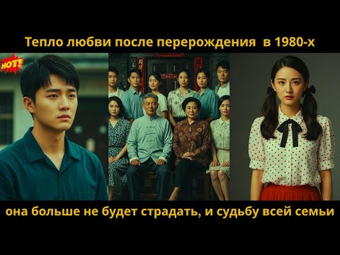 Видео: Тепло любви после перерождения  в 1980-х она больше не будет страдать, и судьбу всей семьи