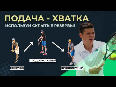 Видео: Как взять ракетку для подачи новичку, продвинутому и профи?