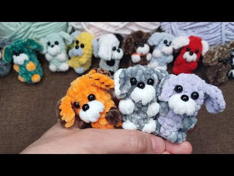 Видео: 🐶СОБАЧКА-БРЕЛОК 🐶МК🧶Вяжем крючком вместе!