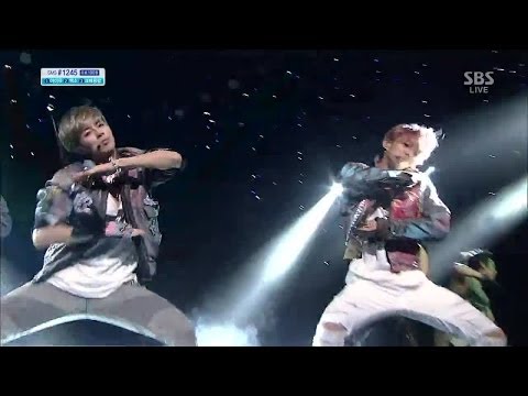 Видео: [Вкусный] - Leave Remix @ Popular Inkigayo 140105