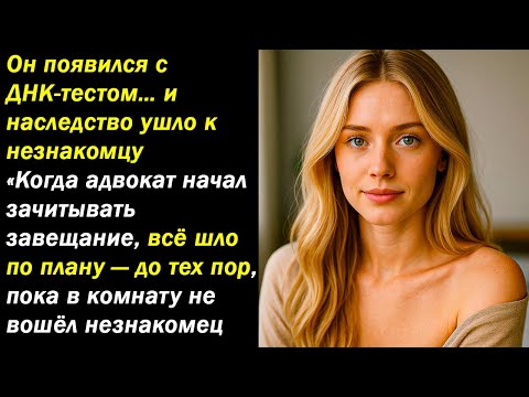 Видео: «Он вошёл с ДНК-тестом — и всё наследство ушло незнакомцу»