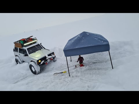 Видео: Экспедиция. Долгое путешествие в Арктику на Nissan Patrol. RC OFFroad 4x4