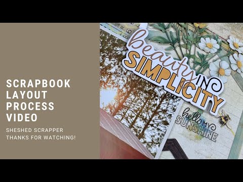 Видео: Видео о процессе создания макета альбома для вырезок // The ScrapRoom // Ноябрьские вкусы месяца ...