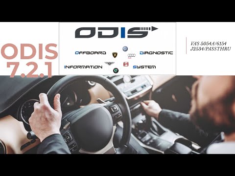 Видео: Инструкция по установке ODIS 7.2.1 для VAS5054A 6154 и J2534 PASSTHRU