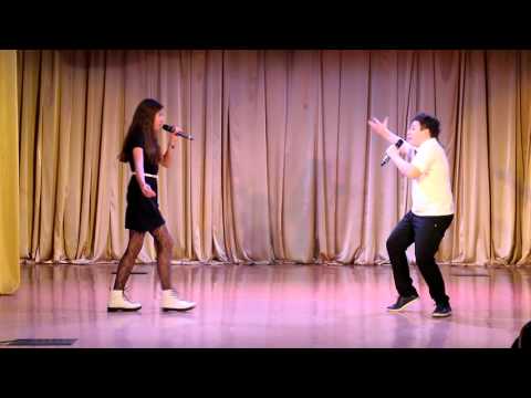 Видео: Дуэт Катя и Медведь , "Эпидемия добра" ( Г. Польский) , вокальная школа "ВГолосе"