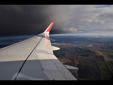 Видео: Посадка в Пулково A320neo Уральские авиалинии