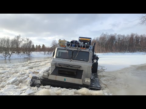 Видео: А техника бывает ломается)) вездеходы гтт