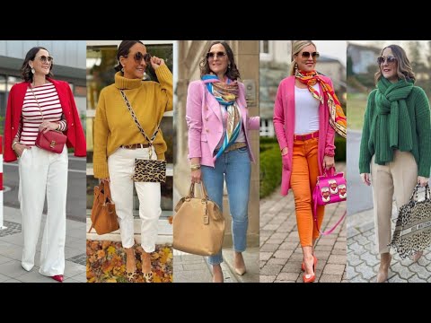 Видео: Естественные женщины старше 50, 60, 70 лет / идеи нарядов / трендовые наряды 2025 года