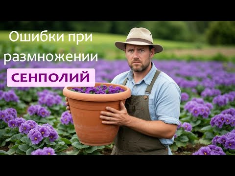 Видео: Ошибки при размножении СЕНПОЛИЙ