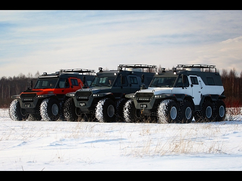 Видео: Вездеходы "ШАМАН" компании АВТОРОС. 2017 год.  Video about LLC AVTOROS & ATV Shaman.