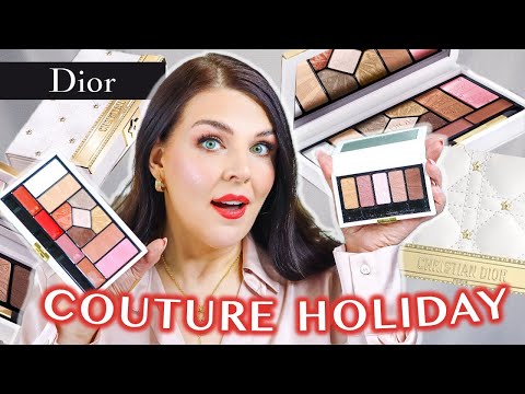 Видео: Обзор теней для век Dior Couture Holiday 2025 | Образцы и макияж