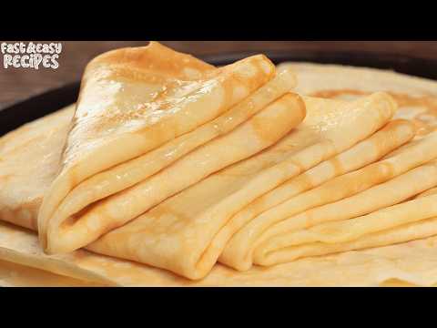 Видео: СЕКРЕТ идеальных французских блинов заключается в правильном смешивании всех ингредиентов!