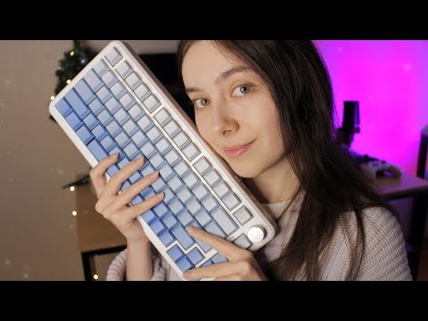 Видео: ASMR обзор клавиатуры AJAZZ AK820 MAX и приятный тайпинг