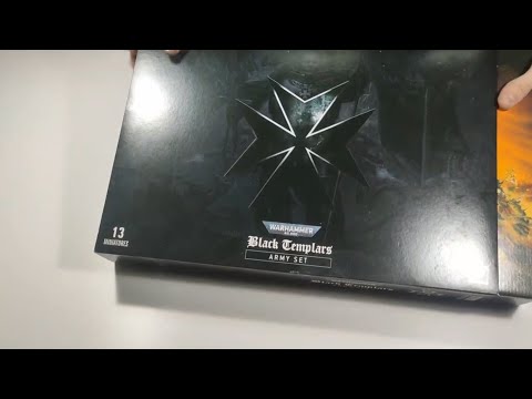 Видео: Unboxing от Лавочки Ская :  Black Templars Army Set