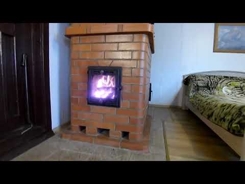 Видео: обзор моей подовой печи на шанцах через год