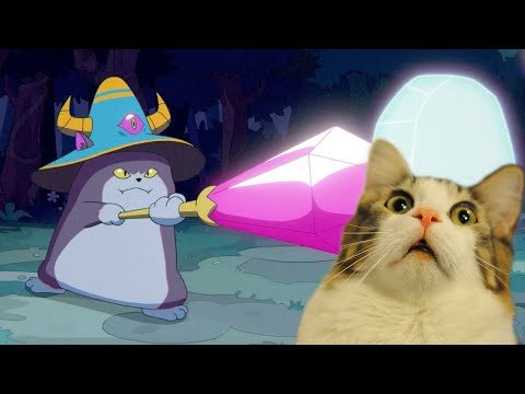 Видео: Wizard Cats Demo | огненный котик против жабок