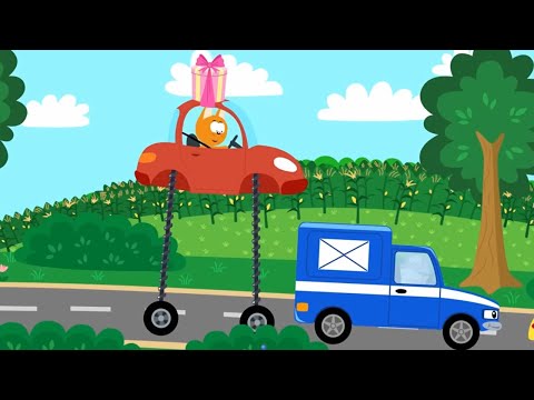 Видео: Котёнок и волшебный гараж - Пробка | Мультфильмы для детей про машинки